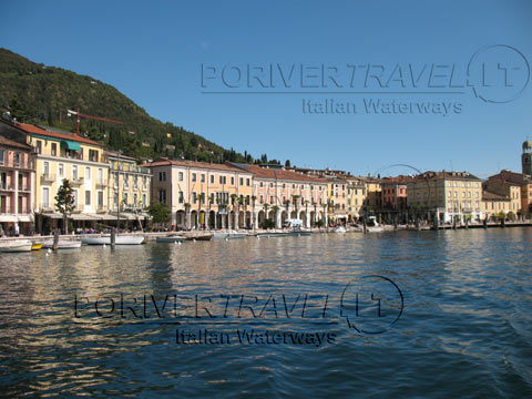The city of Salò, Lake Garda
